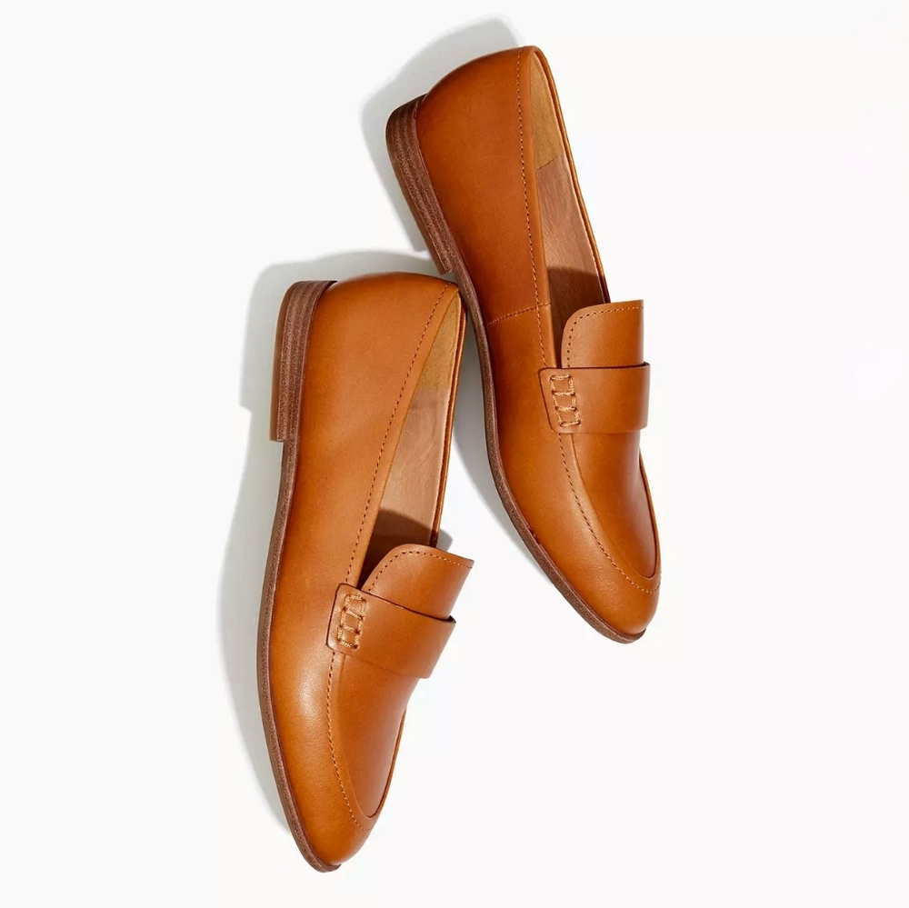 Madewell The Alex Loafer in English Saddle Leather